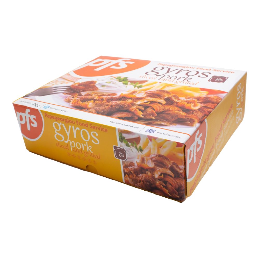 Fläskgyros förkokt och skivad PFS 1,5kg - OBS! Fryst!