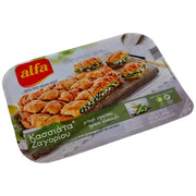Spenat och ostpaj "kassiata" med purjolök och mangold ALFA 650g OBS! Fryst!