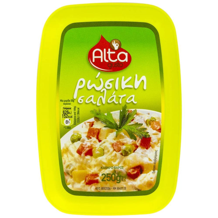 Krämig potatissallad (rosiki salata) 250g ALTA GUSTO