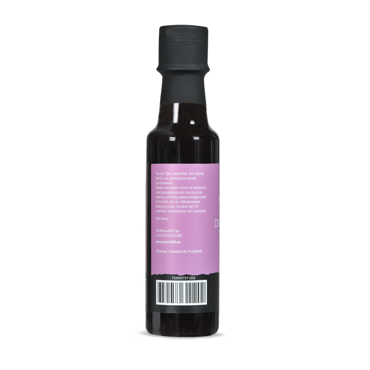 Ekologisk crema di balsamico med granatäpple och aronia MERAKI 200 ml petflaska
