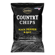 Lantchips med salt och svartpeppar OHONOS 150g