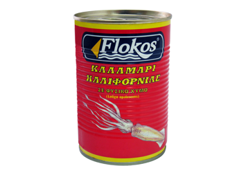 Bläckfisk i saltlake FLOKOS 370g