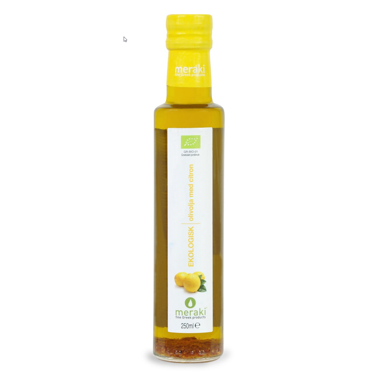 Ekologisk olivolja med citron MERAKI 250ml