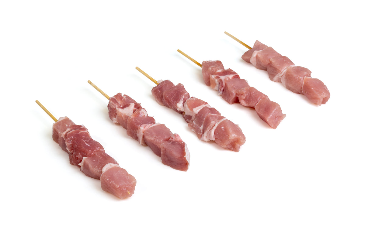 Pork souvlaki skewers 1kg – NOTE! Frozen