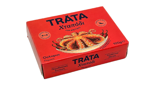 Bläckfisk i kryddig tomatsås TRATA 100g