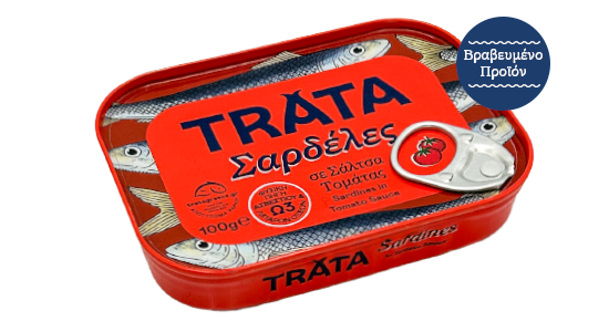 Sardiner i tomatsås TRATA 100g