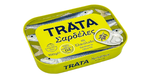 Sardiner i olivolja TRATA 100g