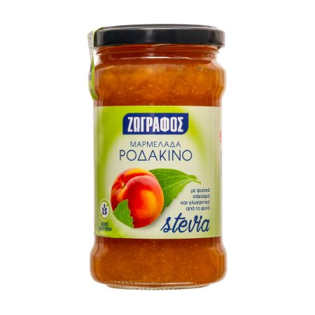 Persikomarmelad med stevia 330g ZOGRAFOS