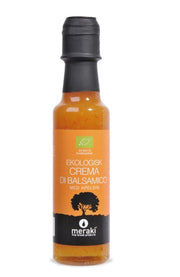 Ekologisk crema di balsamico med apelsin MERAKI 200ml