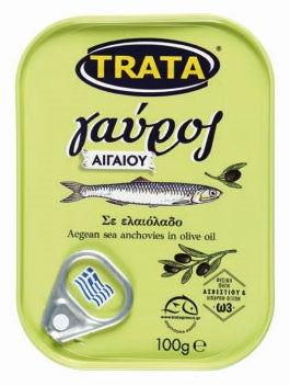 Sardeller i olivolja TRATA 100g
