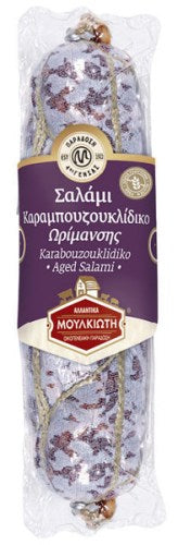 Lagrad salami av nöt- och fläskkött MOULKIOTIS 175g